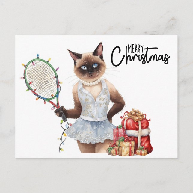 Tenis Feliz Navidad para los amantes del gato