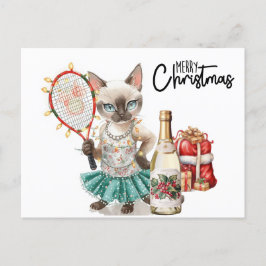 Tenis Feliz Navidad para los amantes del gato