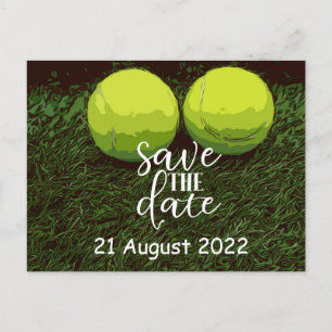 Tenis Guardar la fecha para la invitación de fiest