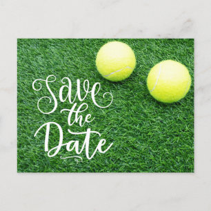 Tenis Guardar la fecha para la invitación de fiest