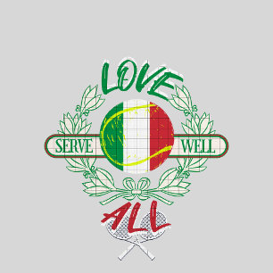 TENIS ITALIA ANCESTRY AMOR 30, AMOR 40 Camiseta