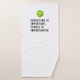Tenis La educación es importante pero el tenis es
