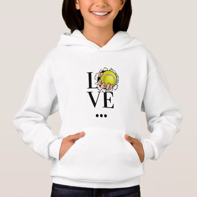 Tenis Love Cute Sports Player Regalo (Anverso)
