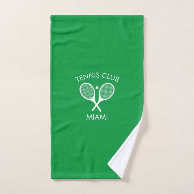 Tenis moderno (Toalla de mano)