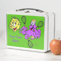 Tenis Octopus Personalizado Lunch Box