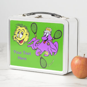Tenis Octopus Personalizado Lunch Box