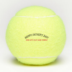 Tenis Pelotas de tenis: ¡El día de padre feliz!