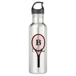 Tenis Racket Design Viajes Botellas de agua