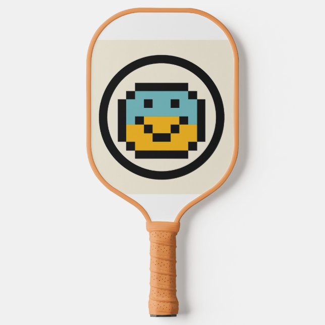 Tenis raqueta con un imoji (Anverso)