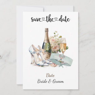 Tenis Salven la fecha Invitación a la fiesta de bo