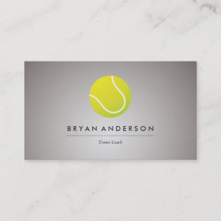 Tenis - tarjeta de visita personal
