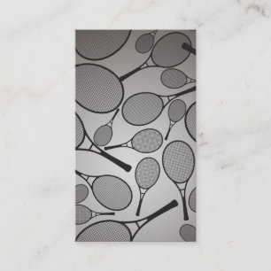 Tenis - tarjeta de visita personal