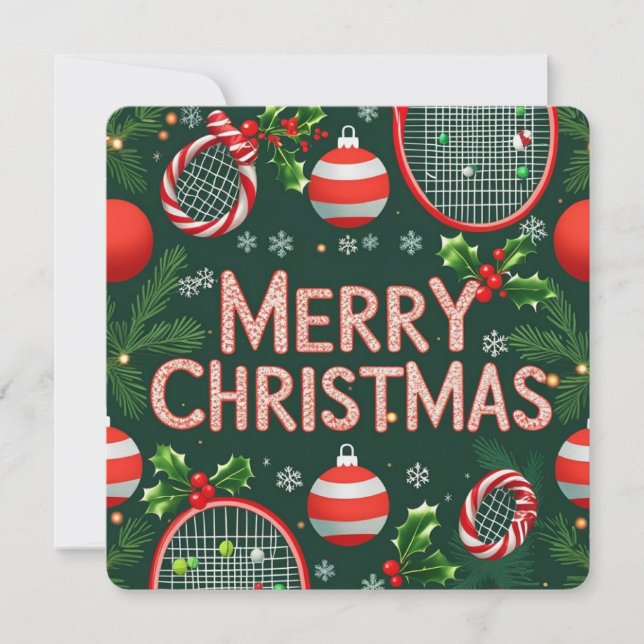 Tenis Tema Navidad para Jugador  (Anverso)