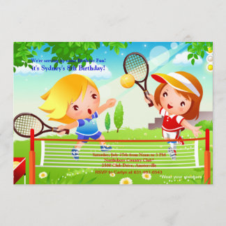 Tenis Tots Invitación