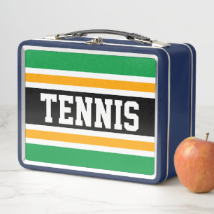 TENIS Verde Brillante Negro Amarillo Rayas de Carr