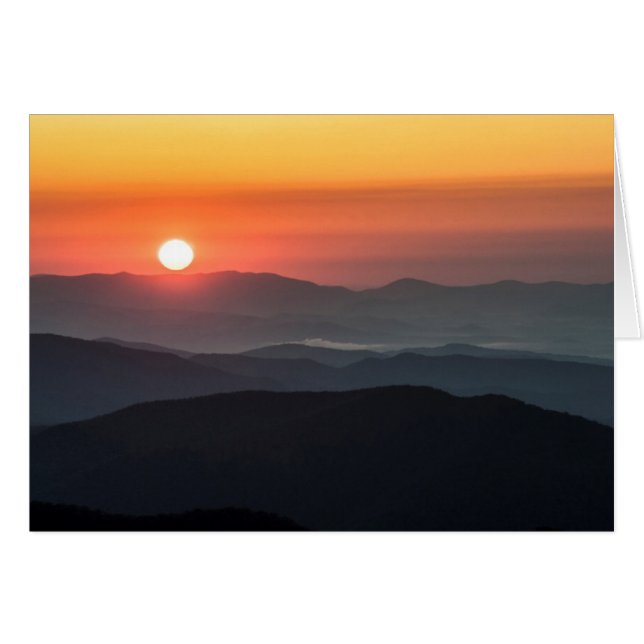 Tennant Mt, área de Graveyard Fields, amanecer (Anverso (Horizontal))