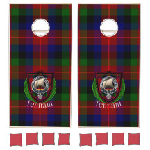 Tennant Scottish Clan Tartan Escudo