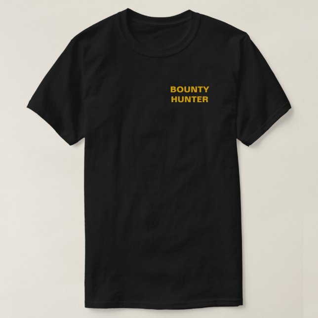 TENNESSEE LEGAL: Cazadora de Bounty Camiseta negra (Diseño del anverso)