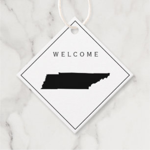 Tennessee Welcome Bag Regalo Etiqueta Boda Fin de