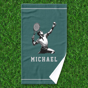 Tennis Champ Sirve Para El Nombre Personalizado De