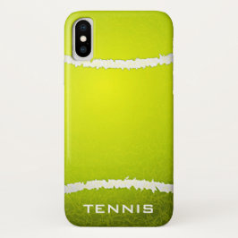 Tennis Design iPhone X Funda