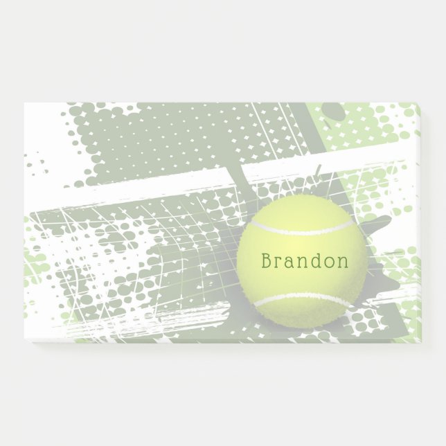 Tennis Design Post lo nota (Anverso)