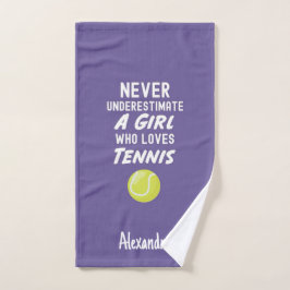 Tennis Gifts For Little Girls Purple Player Cute