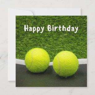 Tennis Happy Birday