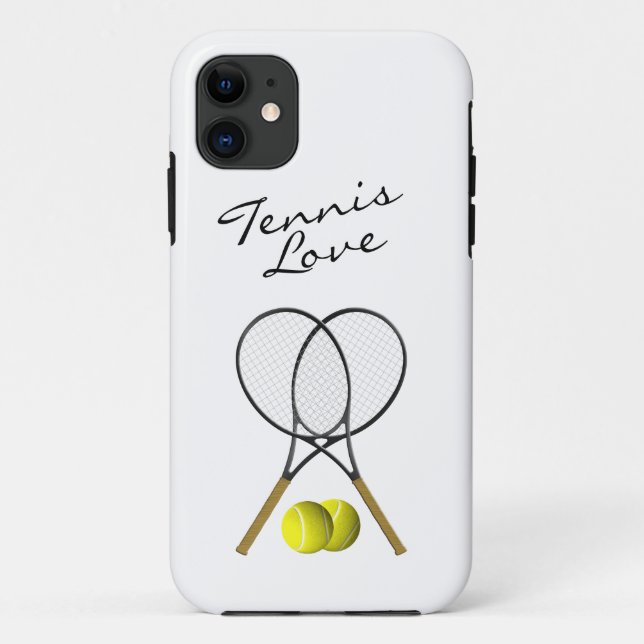 Tennis Love IPhone 5 Funda (Reverso)
