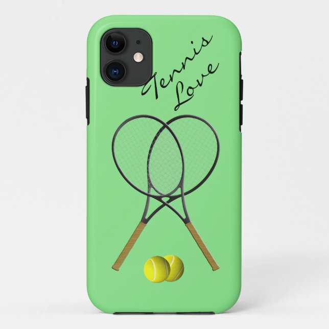 Tennis Love IPhone 5 Funda (Reverso)