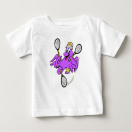 Tennis Octopus Baby Jersey T-Shirt