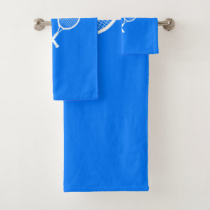 Tennis Racks Blue Backgroud