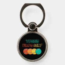 Tennis vibes sólo diseño de agarre de teléfono