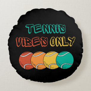 Tennis vibes sólo diseño de almohadas