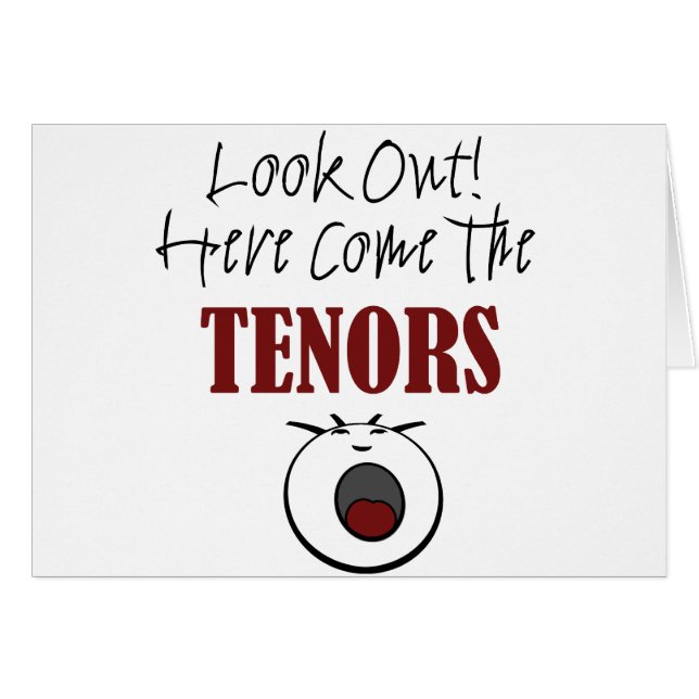 Tenor (Anverso (Horizontal))