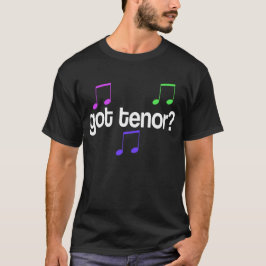 Tenor conseguido camiseta para hombre