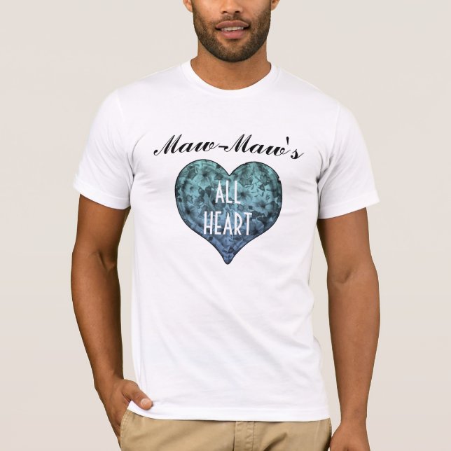 TENPLATE DE LA CAMISETA EN TODO EL CORAZÓN DE MAW- (Anverso)