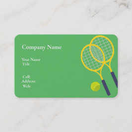 Tensión en la tarjeta de visita básica de plantill