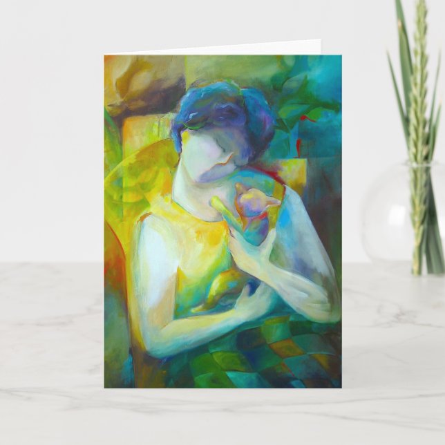 Tensión - Tarjeta de saludo Bella Artes (Anverso)