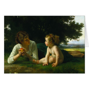 Tentación de Bouguereau 1880