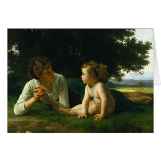 Tentación de Bouguereau 1880