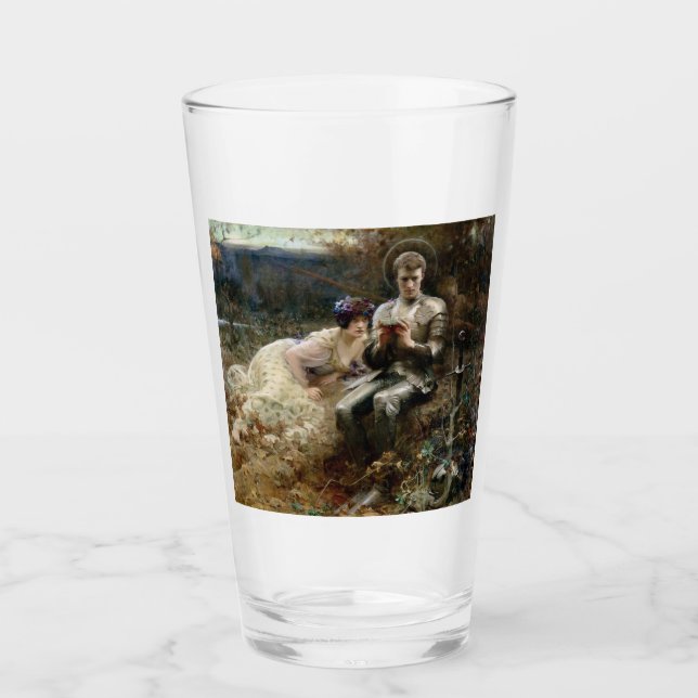 Tentación de Sir Percival (caballero medieval) (Anverso)