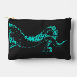 tentáculos de pulpo aqua en bolsa negra