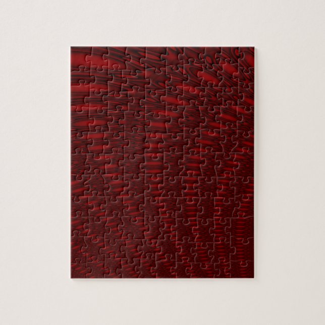 Tentáculos del pulpo rojo difícil rompecabezas (Vertical)