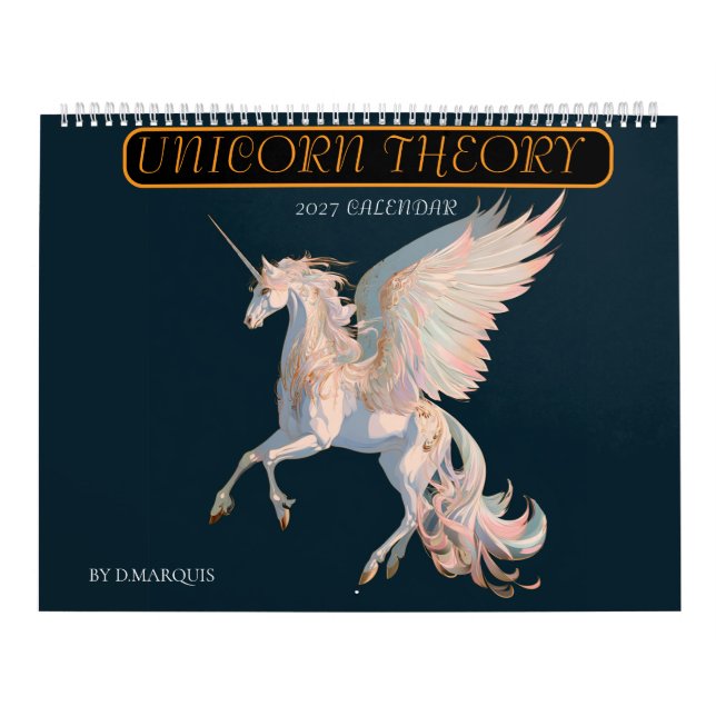 TEORÍA DE UNICORNIO CALENDARIO 2027 (Tapa)