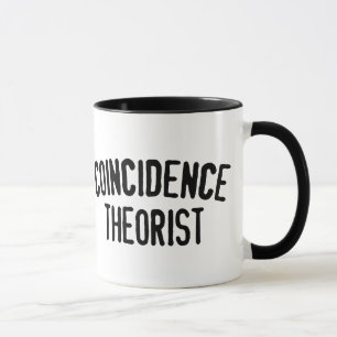 Teórico de la coincidencia - taza de café
