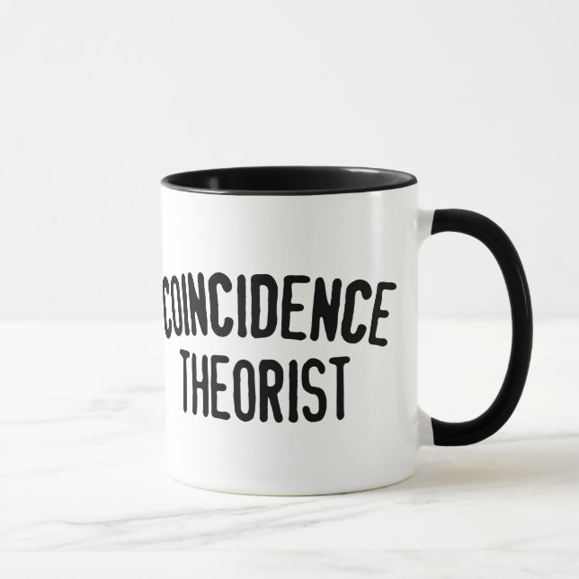 Teórico de la coincidencia - taza de café (Derecha)