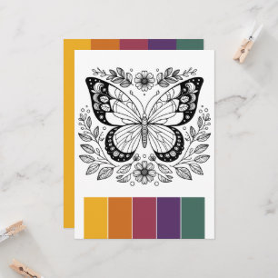 Terapia artística de tarjetas de colores para mari