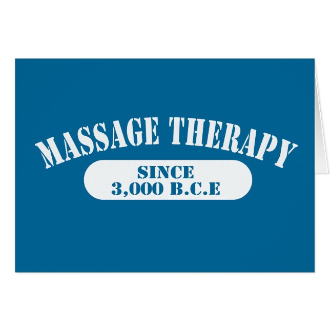 Terapia De Masaje Desde 3.000 A.C.E. (Anverso (Horizontal))