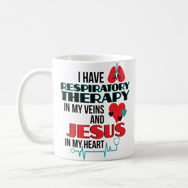 Terapia respiratoria Jesús en mi taza de café del (Izquierda)